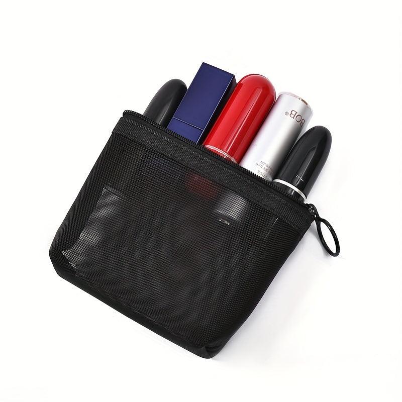 Portable Mesh Bag Cosmetic Storage Travel Toiletry Bag