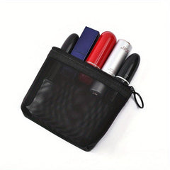 Portable Mesh Bag Cosmetic Storage Travel Toiletry Bag