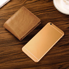 Men's RFID-Blocking Vintage Leather Wallet