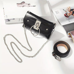 Chain Decor Crossbody Bag for Women, Outdoor Waist Bag