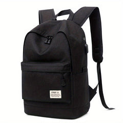 Casual School Bag Nylon Backpack Large Capacity Travel Bag