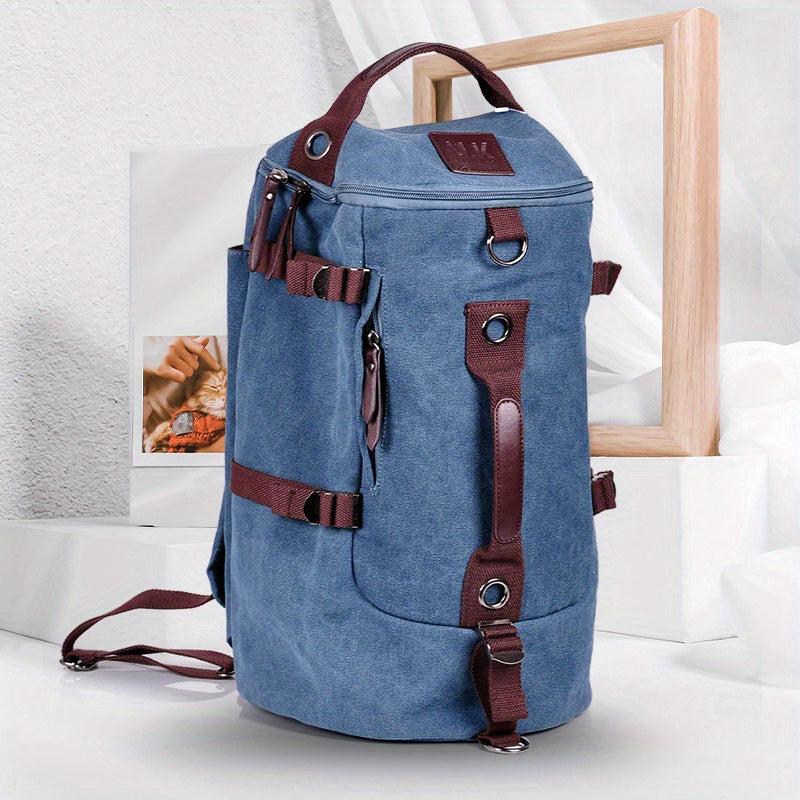 Retro Men's Backpack Large Capacity Sports Travel Bag