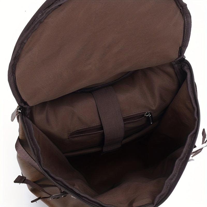 Retro Men's Backpack Large Capacity Sports Travel Bag