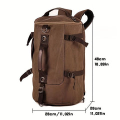 Retro Men's Backpack Large Capacity Sports Travel Bag