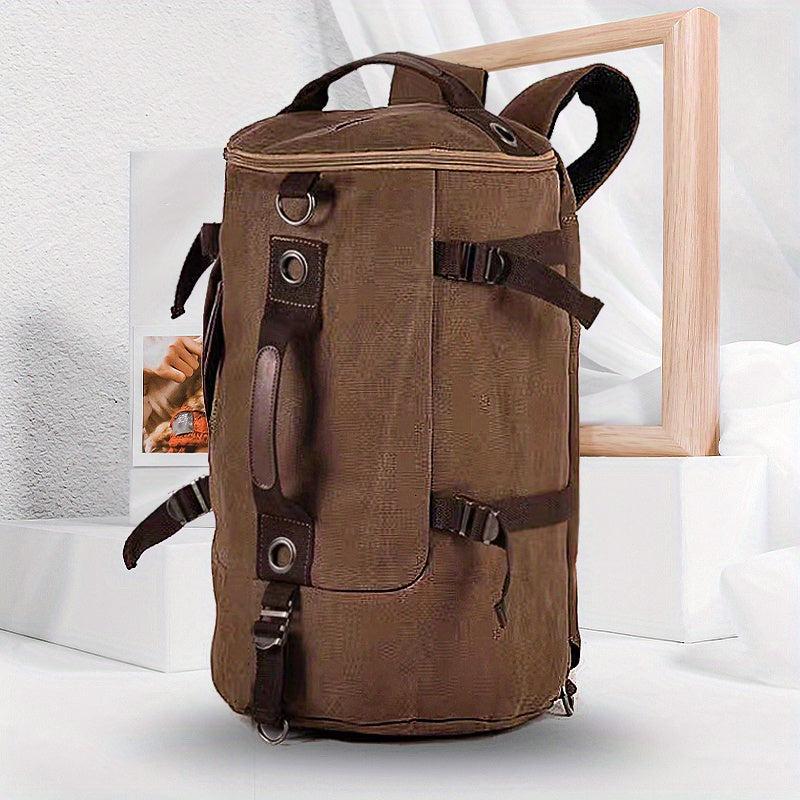 Retro Men's Backpack Large Capacity Sports Travel Bag
