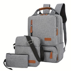 Men's Compartment Backpack Set Outdoor Sports Travel Clutch Bag Waterproof