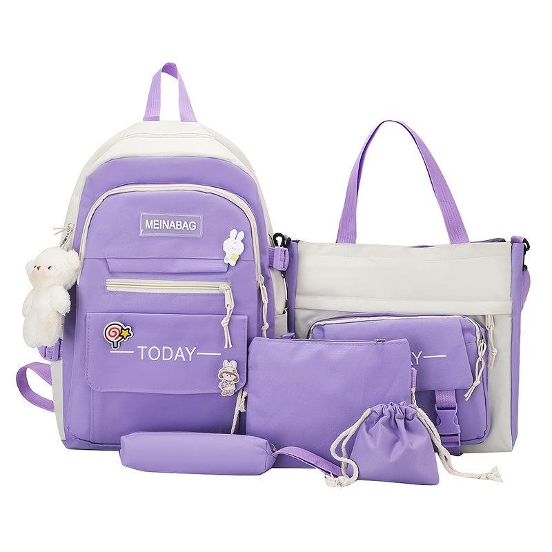 Outdoor Sequin Oxford Fabric Backpack