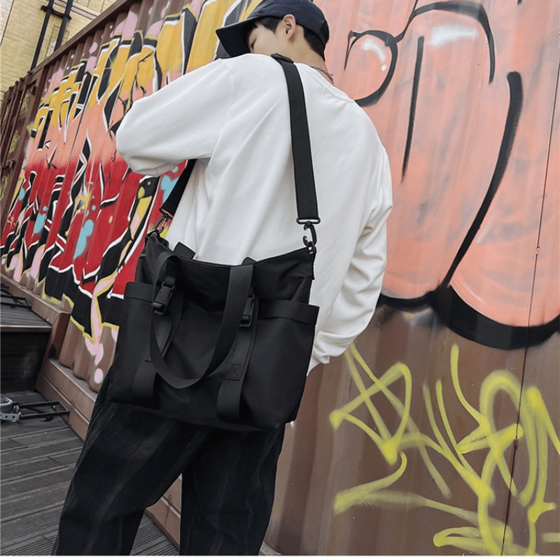 Large Capacity Nylon Handbag For Men Travel Luggage Duffel Bag Business Travel