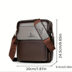 Men's Retro Shoulder Bag And Crossbody Bag
