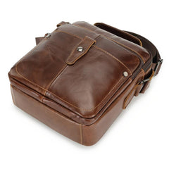 Men's Casual Leather Cross Body Bag