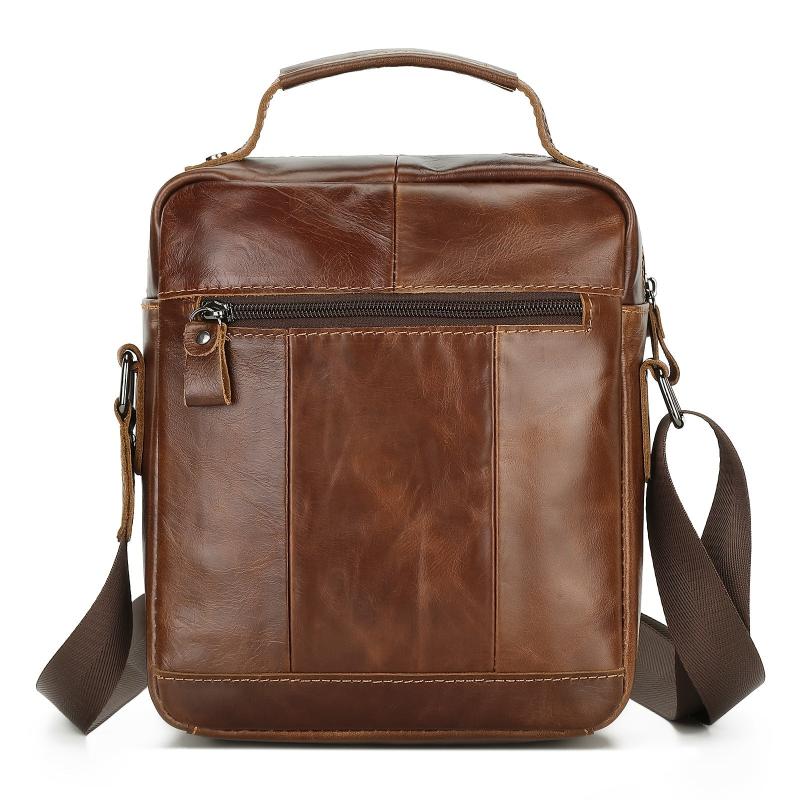 Men's Casual Leather Cross Body Bag