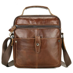 Men's Casual Leather Cross Body Bag