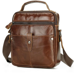 Men's Casual Leather Cross Body Bag