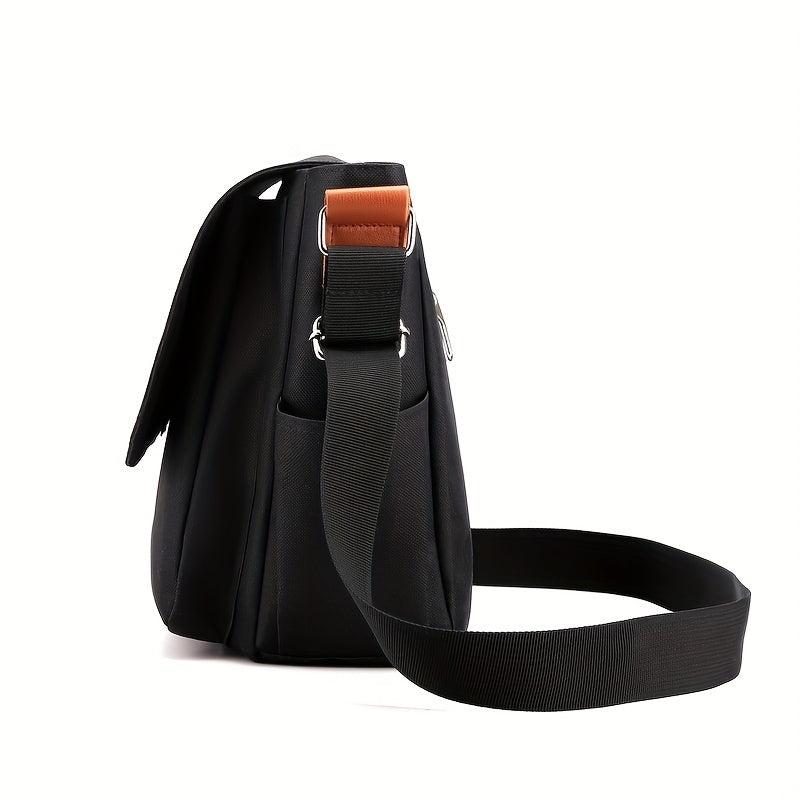 Waterproof Nylon Cross Body Bag Men's Sling Shoulder Bag