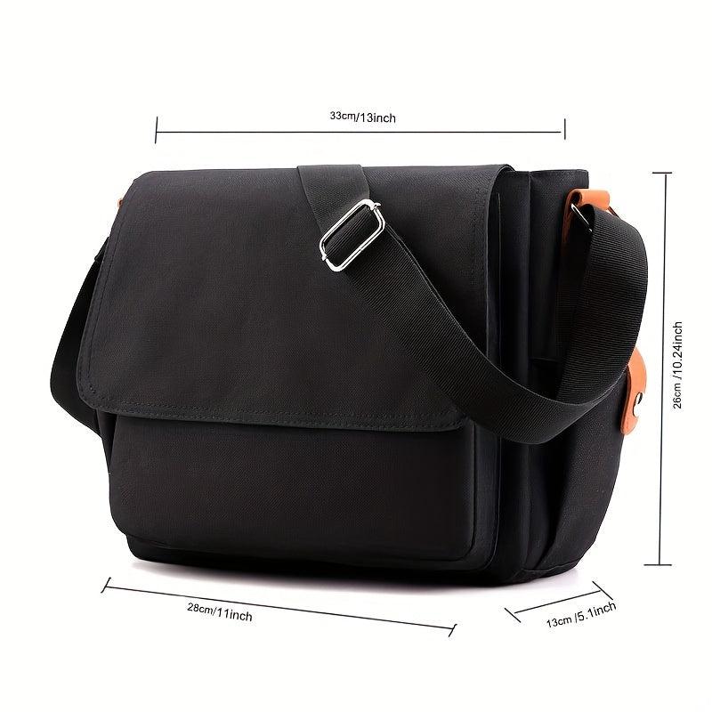 Waterproof Nylon Cross Body Bag Men's Sling Shoulder Bag