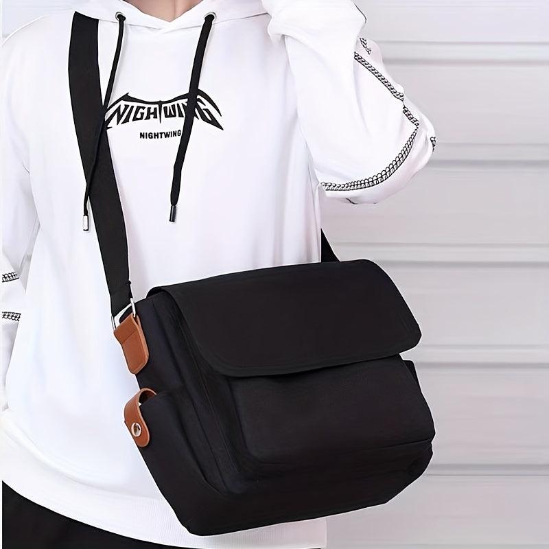 Waterproof Nylon Cross Body Bag Men's Sling Shoulder Bag