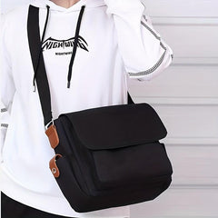 Waterproof Nylon Cross Body Bag Men's Sling Shoulder Bag
