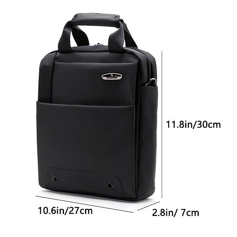 Men's Shoulder Bag Waterproof Business Satchel Small