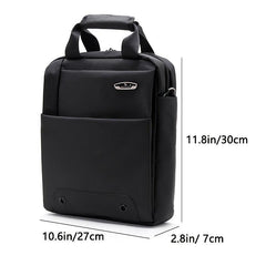 Men's Shoulder Bag Waterproof Business Satchel Small