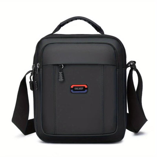 Men's Canvas Shoulder Bag Crossbody Bag Large Capacity Messenger Bag