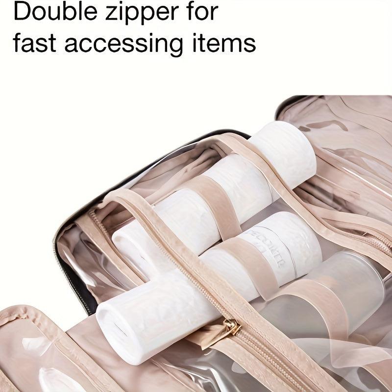 Waterproof Toiletry Bag With Hook for Travel