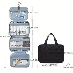 Waterproof Toiletry Bag With Hook for Travel