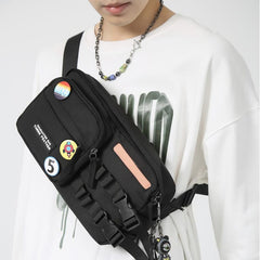 Men's Business Casual One-Shoulder Messenger Bag
