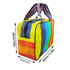 Foldable Bath Basket Mesh Wash Bag