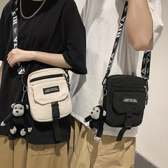 Anti-theft Mini Shoulder Bag with Flap Pocket