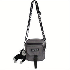 Anti-theft Mini Shoulder Bag with Flap Pocket