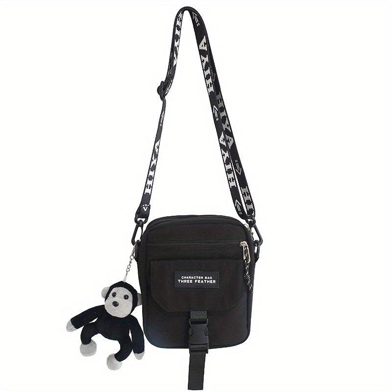 Anti-theft Mini Shoulder Bag with Flap Pocket
