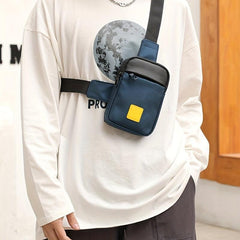 Men's Single Shoulder Crossbody Bag for Outdoor Sports Hiking Running