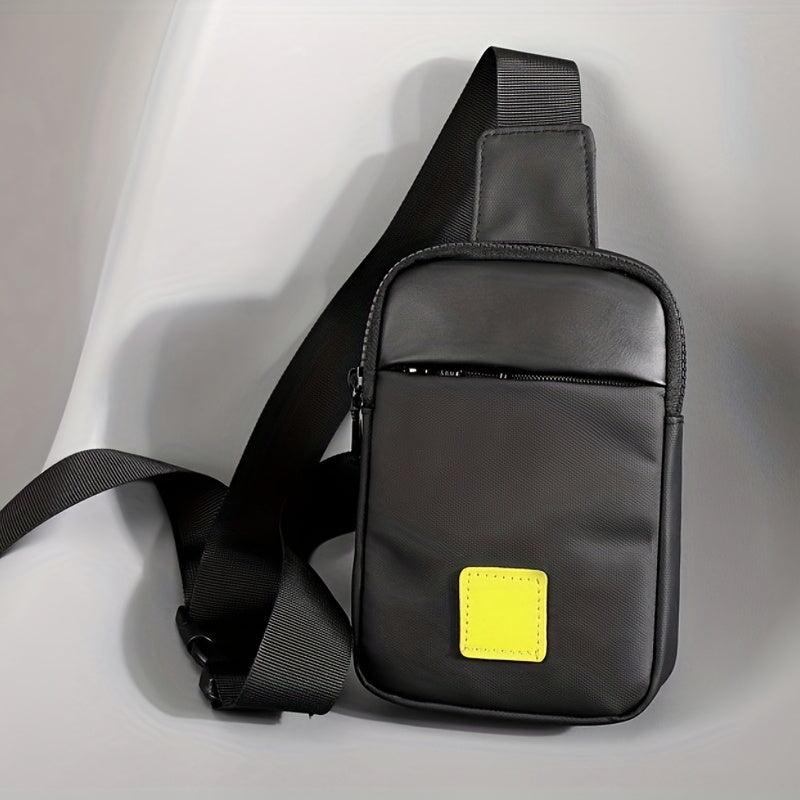 Men's Single Shoulder Crossbody Bag for Outdoor Sports Hiking Running