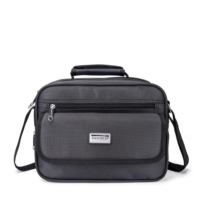 Men's Waterproof Oxford Crossbody Bag Large Capacity Shoulder Bag