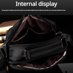 Men's Crossbody Bag Outdoor Travel Youth Shoulder Bag Casual Solid