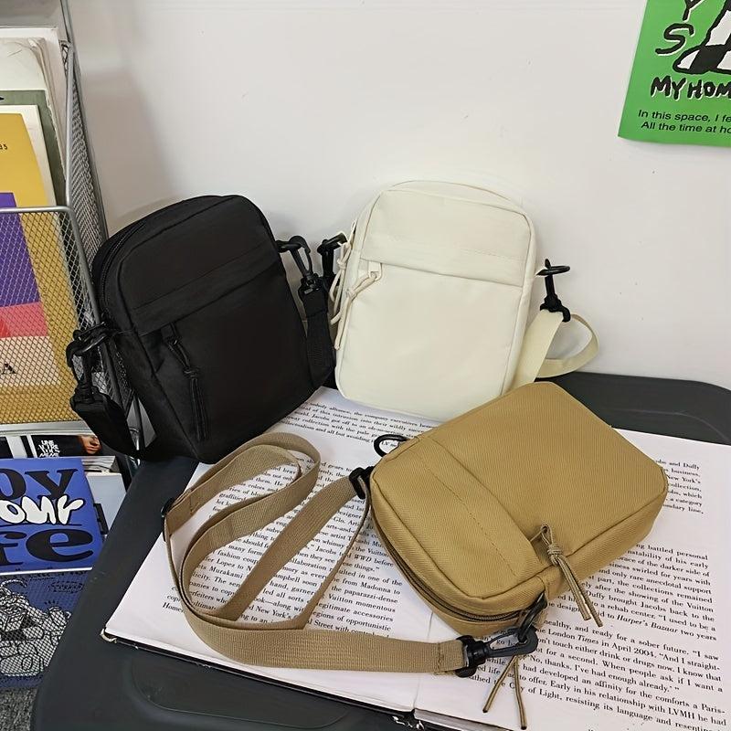 Casual Mobile Phone Bag Small Satchel Bag For Men Or Women Travel Shoulder Bag