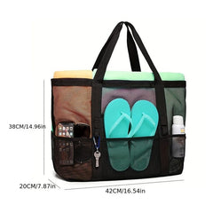 Large Capacity Beach Toy Towels Tote Bag Travel Bag