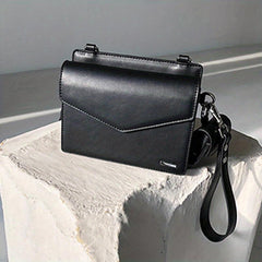 Men's Cowhide Shoulder Bag Crossbody Business Backpack