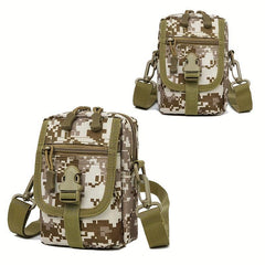 Camouflage Tactical Men's Shoulder Bag Waterproof Nylon Crossbody Bag