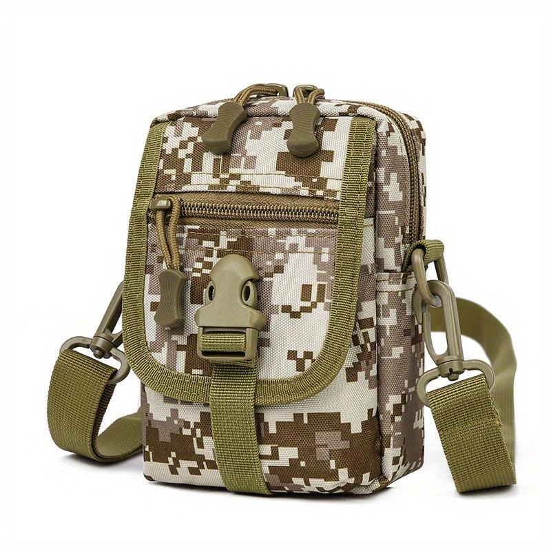 Camouflage Tactical Men's Shoulder Bag Waterproof Nylon Crossbody Bag