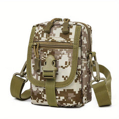 Camouflage Tactical Men's Shoulder Bag Waterproof Nylon Crossbody Bag