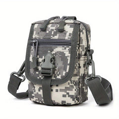 Camouflage Tactical Men's Shoulder Bag Waterproof Nylon Crossbody Bag