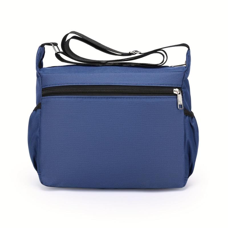 Men's Nylon Crossbody Large Capacity Travel Shoulder Bag