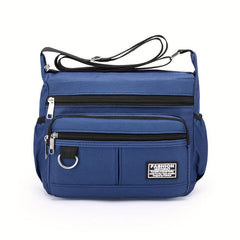 Men's Nylon Crossbody Large Capacity Travel Shoulder Bag