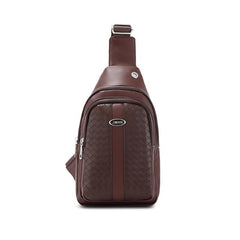 Men's PU Leather Casual Crossbody Bag
