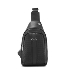 Men's PU Leather Casual Crossbody Bag