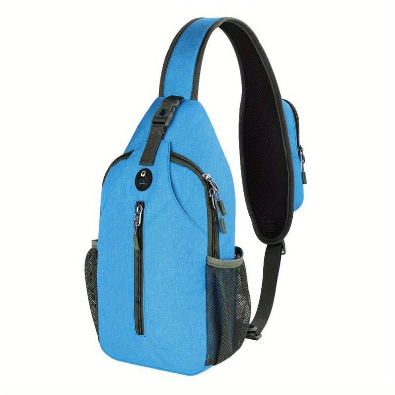 Men's Nylon Crossbody Bag Multifunctional Shoulder Bag