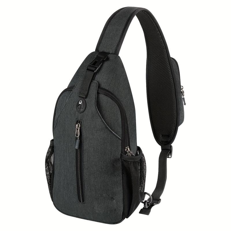 Men's Nylon Crossbody Bag Multifunctional Shoulder Bag