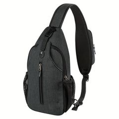 Men's Nylon Crossbody Bag Multifunctional Shoulder Bag
