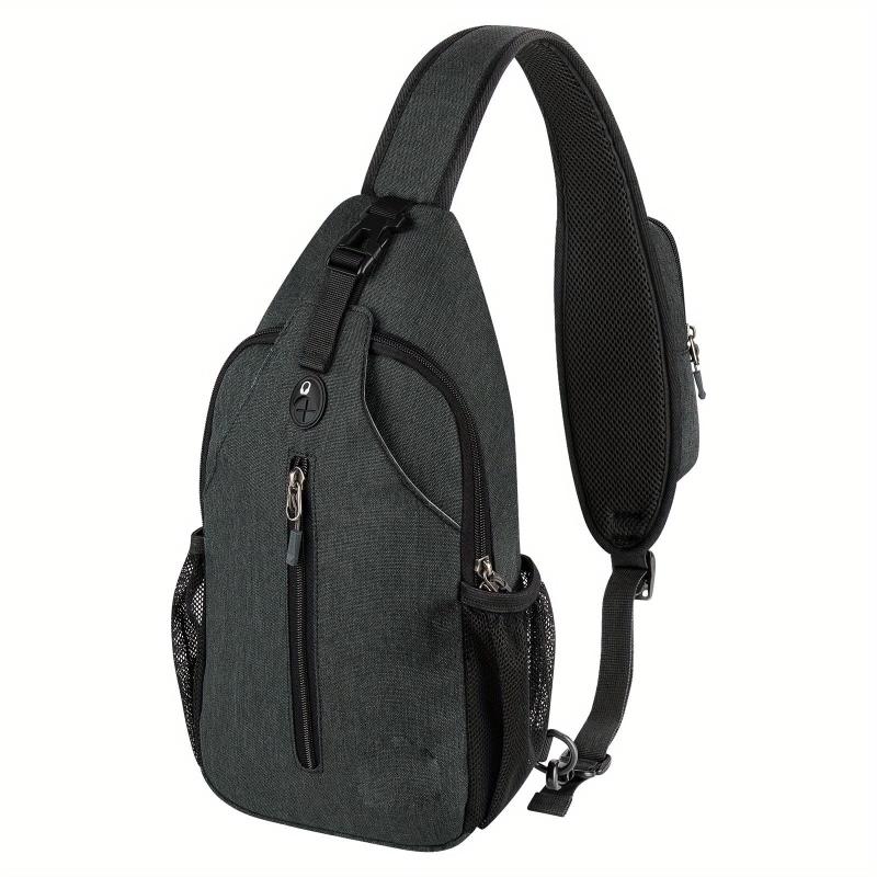 Men's Nylon Crossbody Bag Multifunctional Shoulder Bag